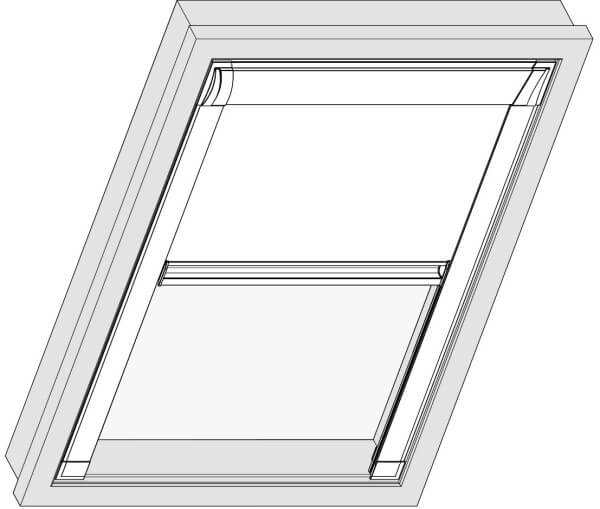 Teba® DF Standard Plus Verdunkelungsrollo-1