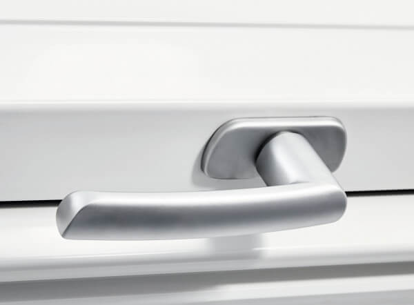 Roto Dachfenster Griff in Silber für Baureihe R6 und R8 aus Kunststoff